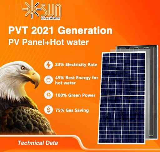 pvt solar system, double function single panel